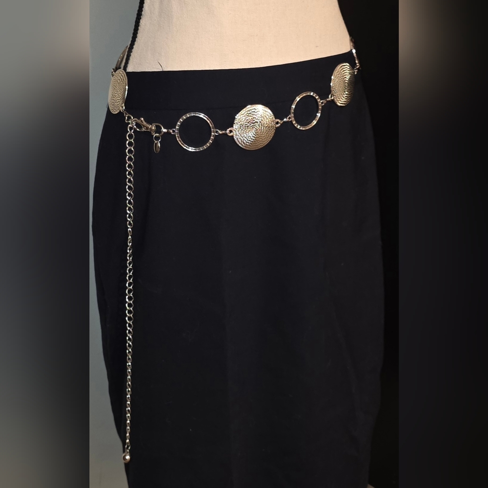 Waist Chain Silver-tone 46" Long Adjustable